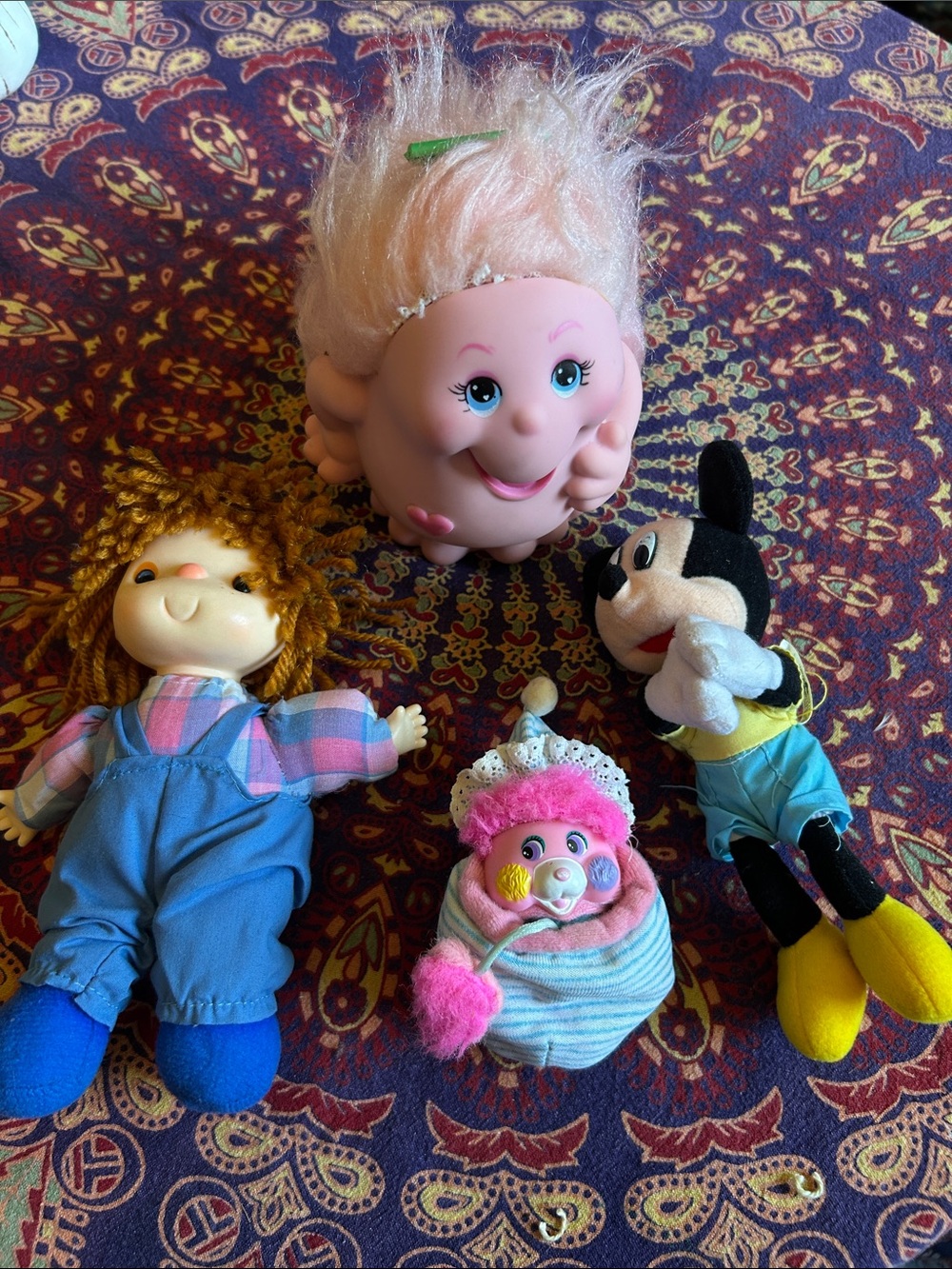 Lot of vintage toys